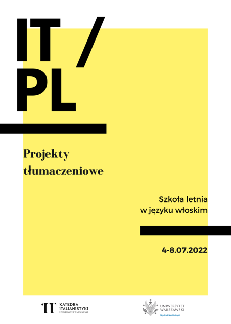 Szkoła letnia plakat 